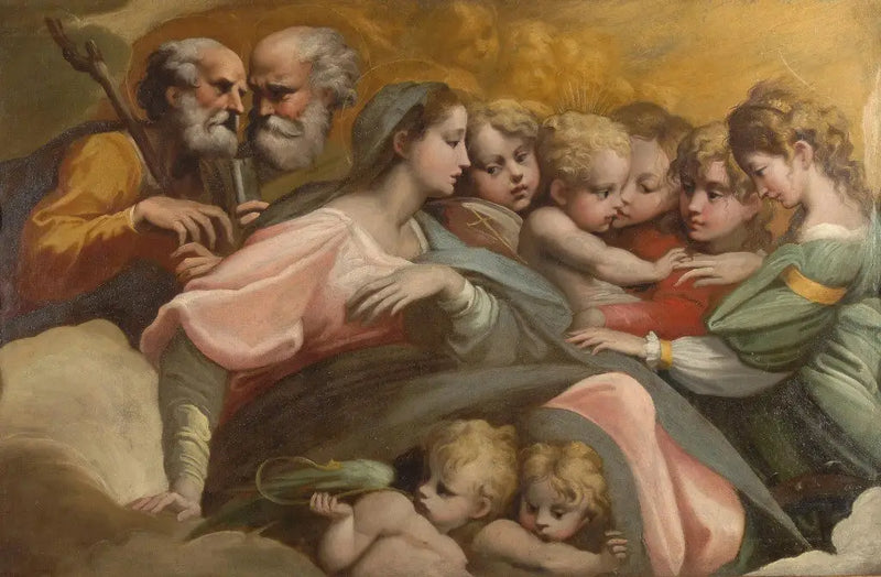 Matrimonio mistico di Santa Caterina - Parmigianino