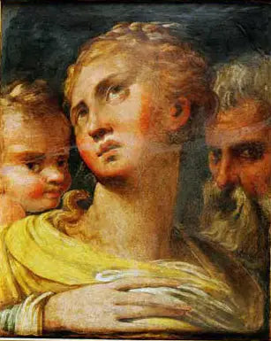 Tre Teste - Parmigianino