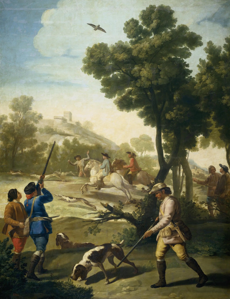 La Caccia - Francisco de Goya