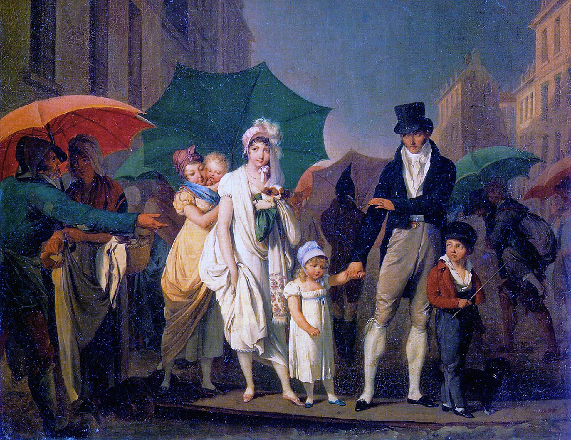 L'Averse - Louis-Léopold Boilly