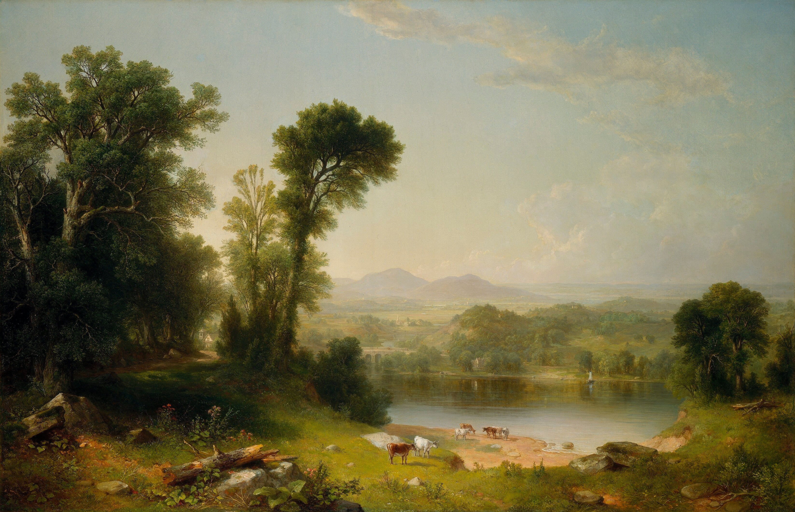 Paysage pastoral - Asher Brown Durand - Alpha Reproduction