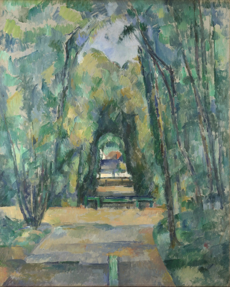 Viale a Chantilly - Paul Cézanne