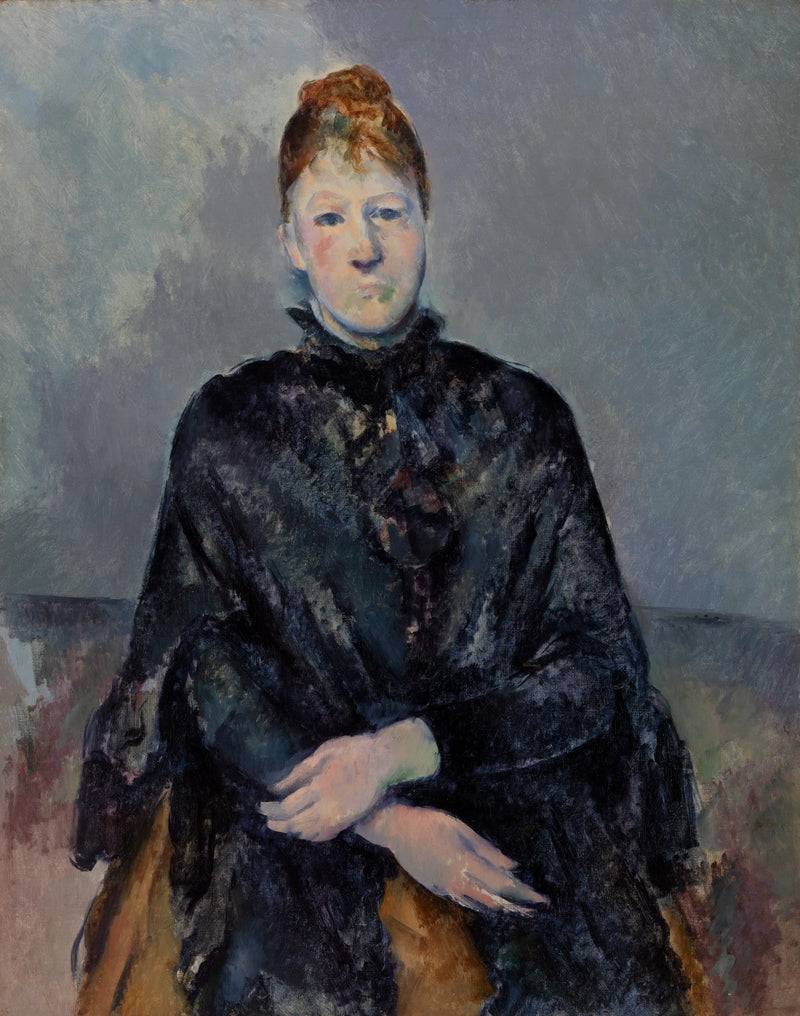 Ritratto di Madame Cézanne - Paul Cézanne