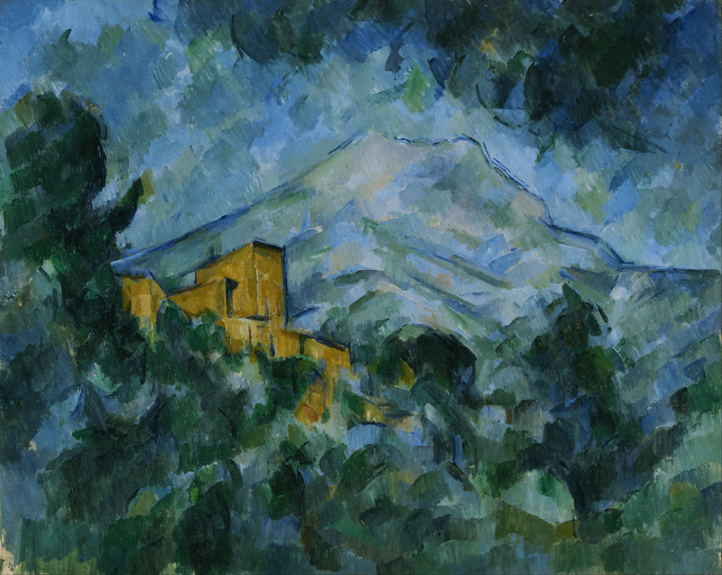 La Montagna Sainte-Victoire e Château Noir - Paul Cézanne