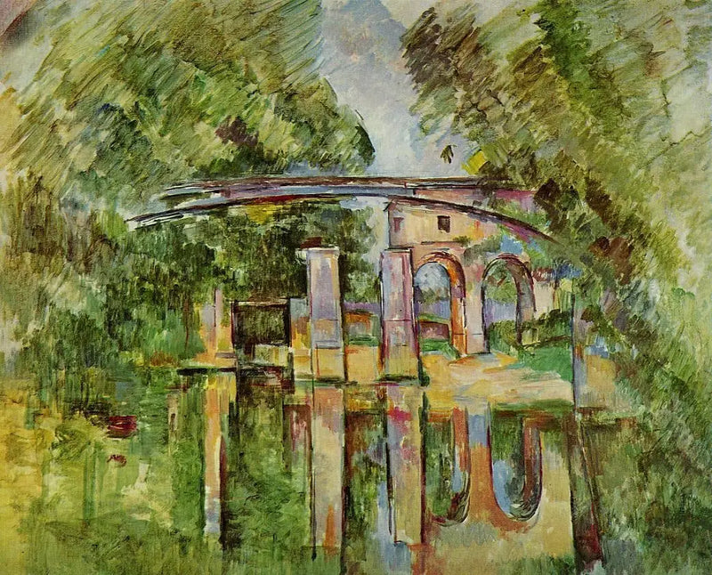Il Mulino bruciato a Maisons-Alfort - Paul Cézanne