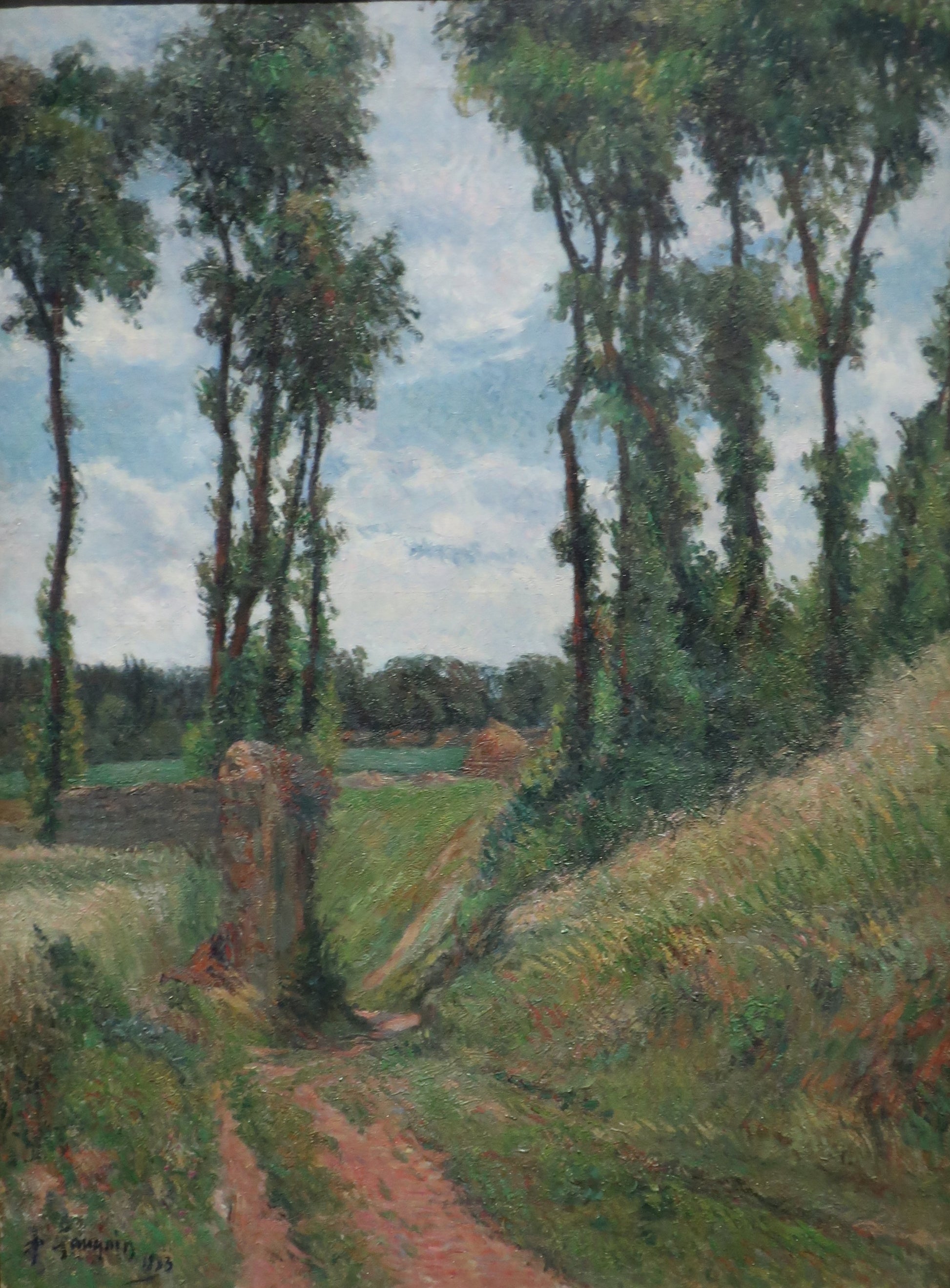 Viale dei pioppi, Osny - Paul Gauguin