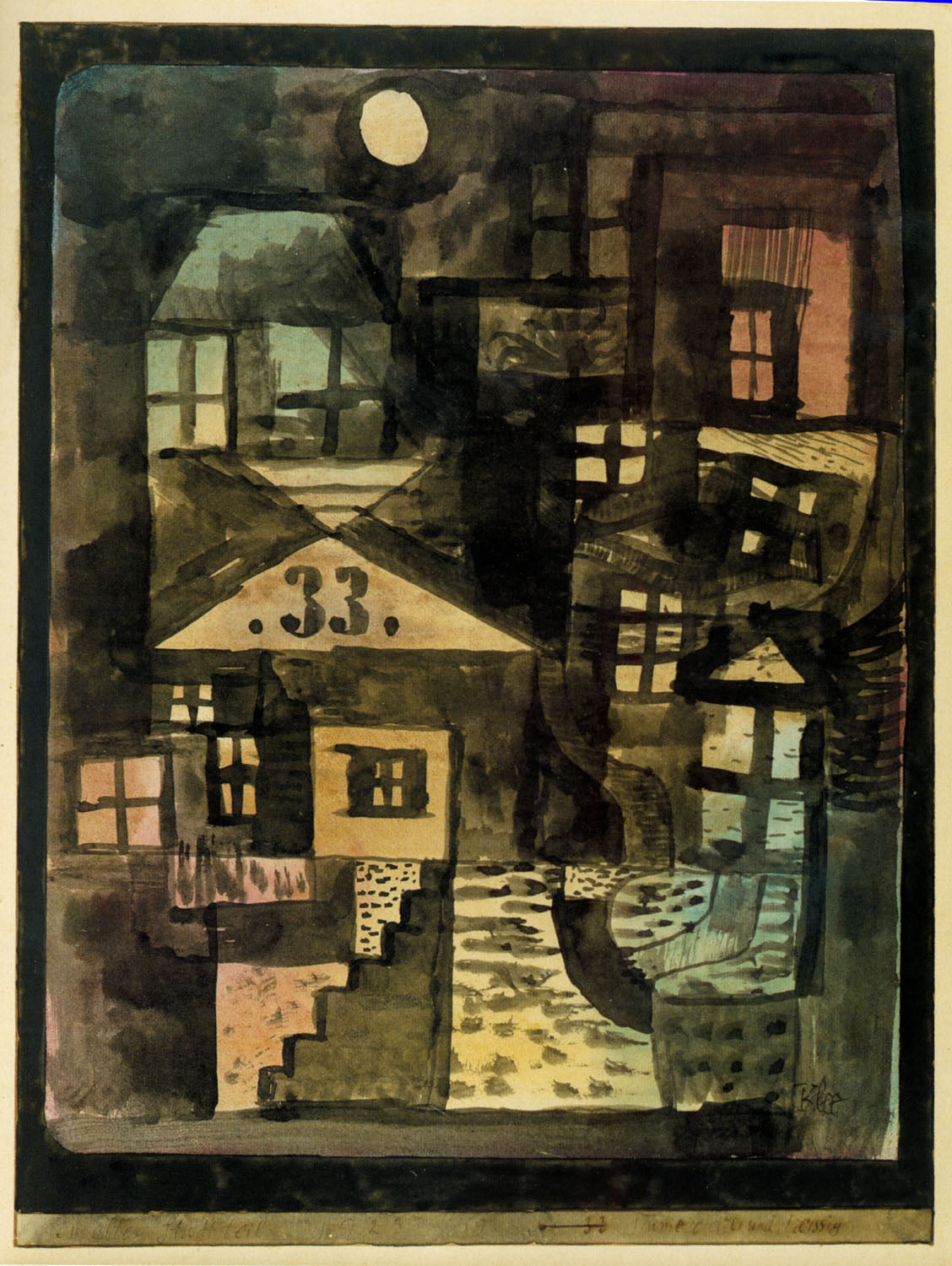 Nel Vecchio Quartiere, Numero Trentatre - Paul Klee