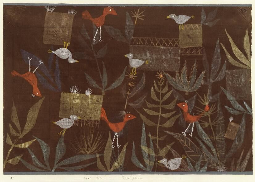 Giardino degli uccelli - Paul Klee