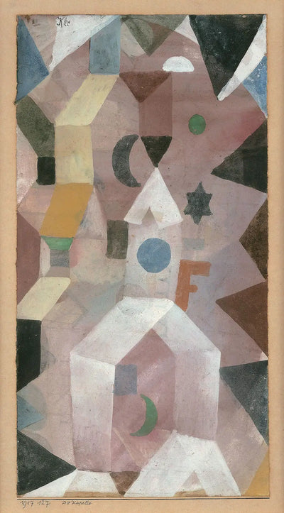 La chapelle - Paul Klee - Alpha Reproduction