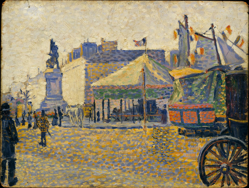 Piazza di Clichy - Paul Signac