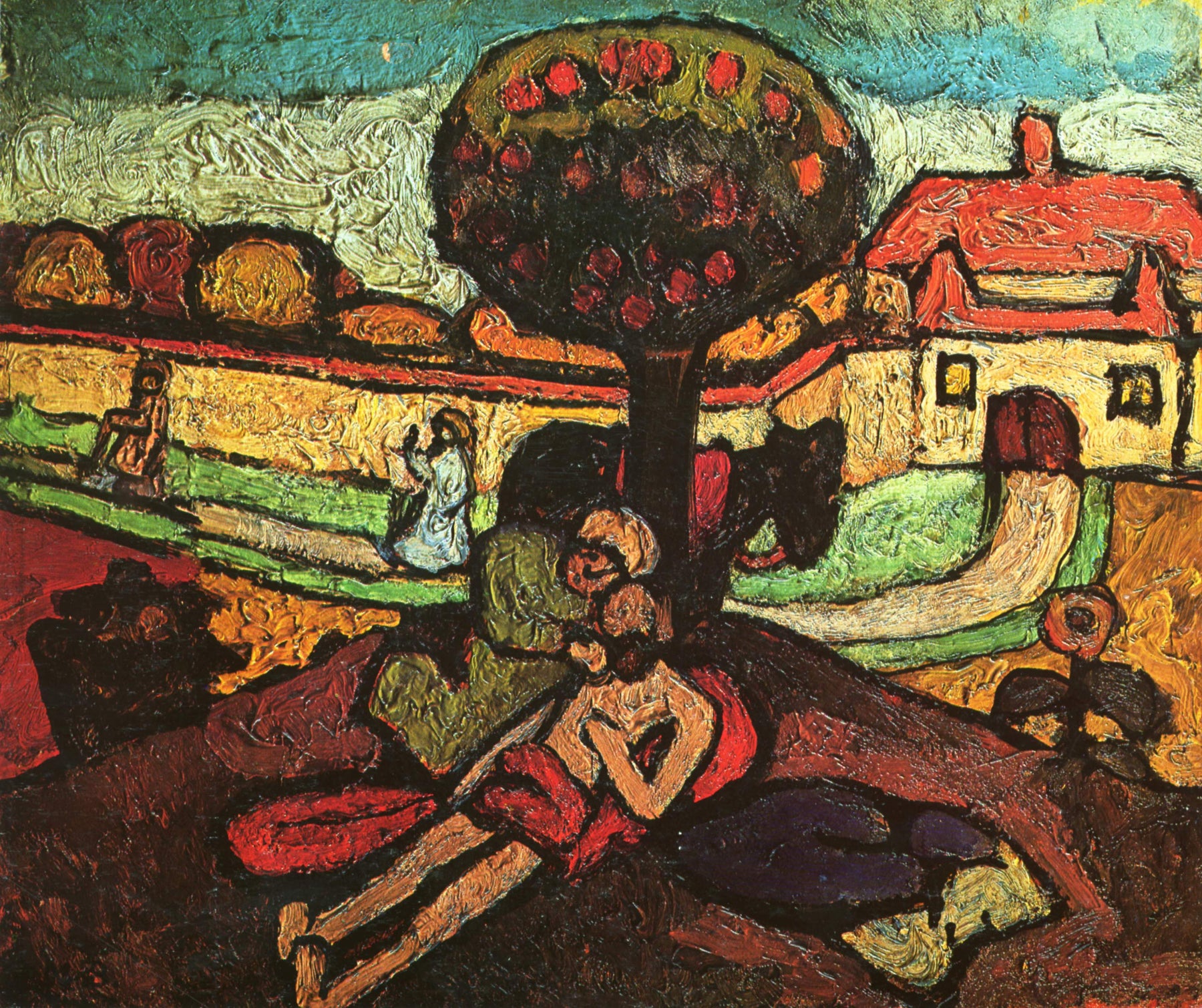 Der barmherzige Samariter - Paula Modersohn-Becker