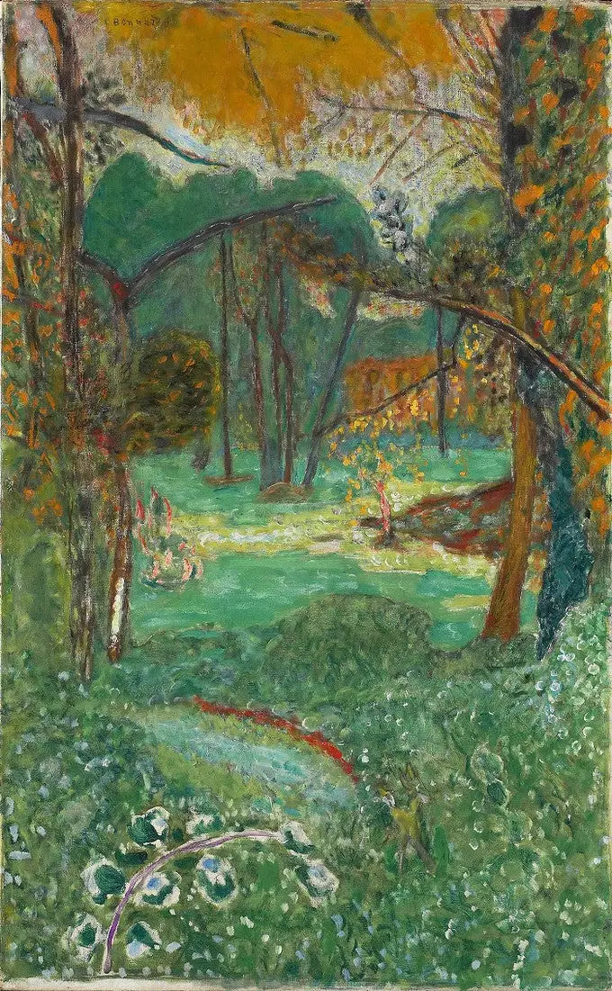 Paesaggio d'Autunno - Pierre Bonnard