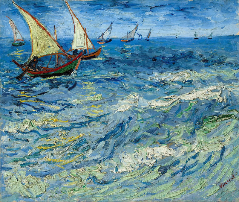 Paesaggio marino alle Saintes-Maries - Vincent van Gogh