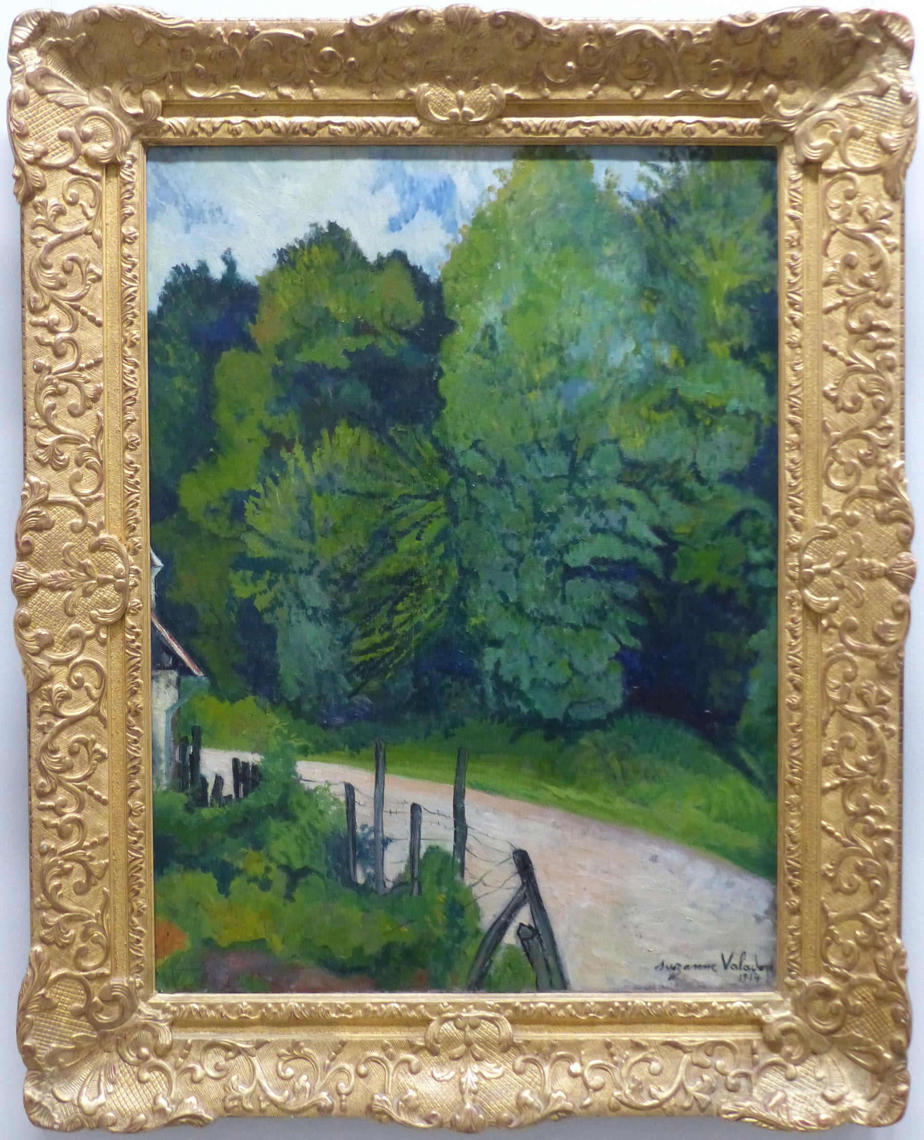 Route dans la forêt de Compiègne — Suzanne Valadon