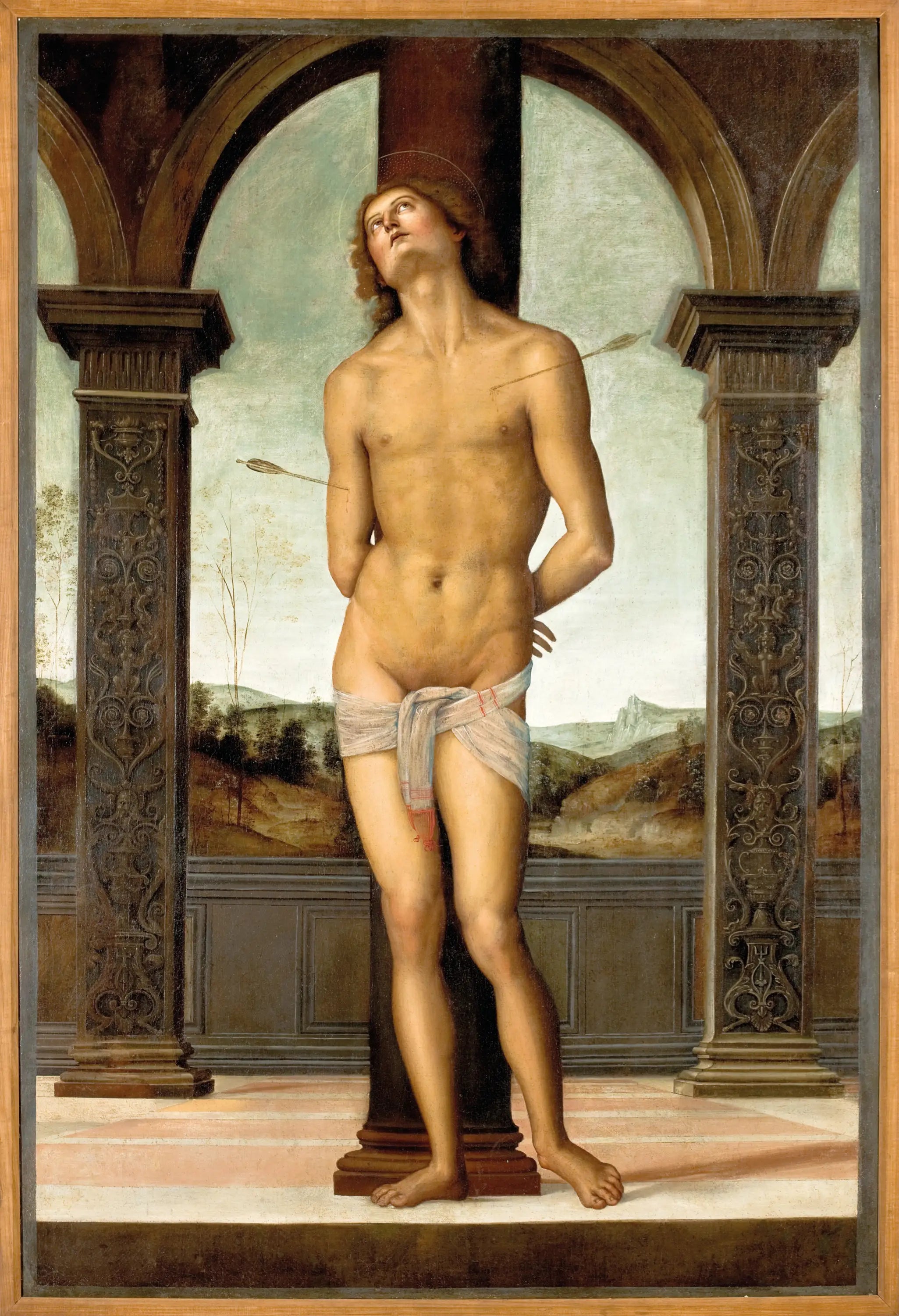Saint Sébastien - Pietro Perugino - Alpha Reproduction