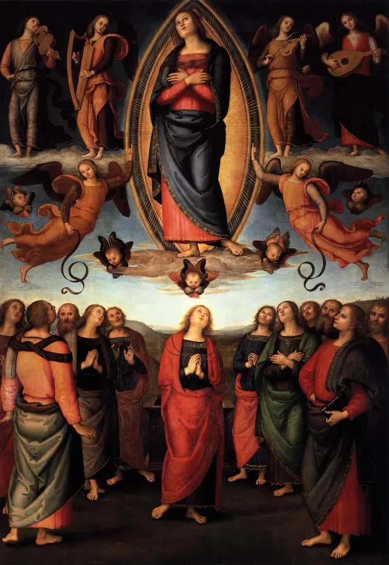 L'Assunzione - Pietro Perugino