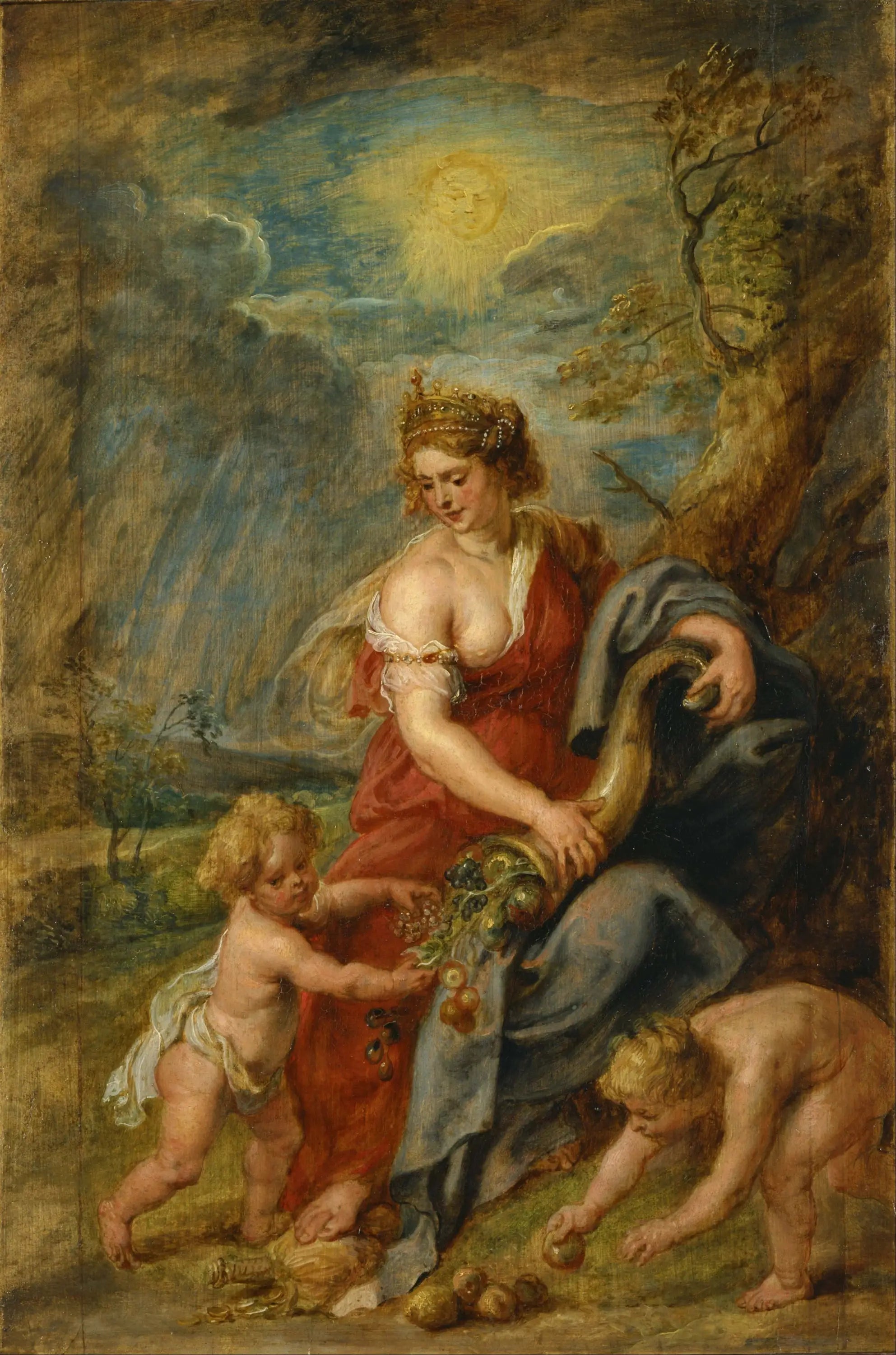 Abondance (Abundantia) - Peter Paul Rubens - Alpha Reproduction