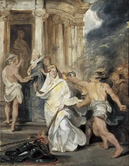 La conclusion de la paix à Angers le 10 août 1620 (esquisse) - Peter Paul Rubens - Alpha Reproduction