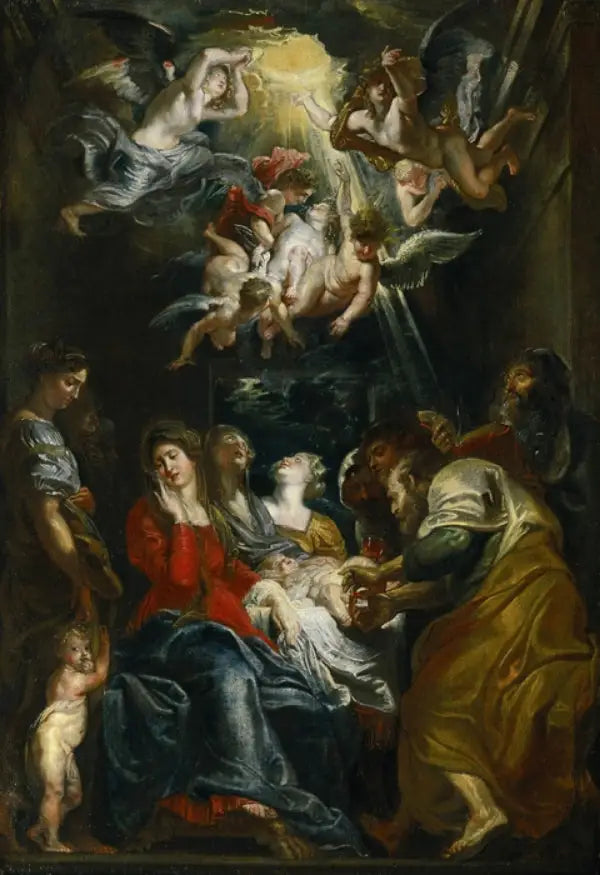 Circoncisione di Cristo, Vienna - Peter Paul Rubens