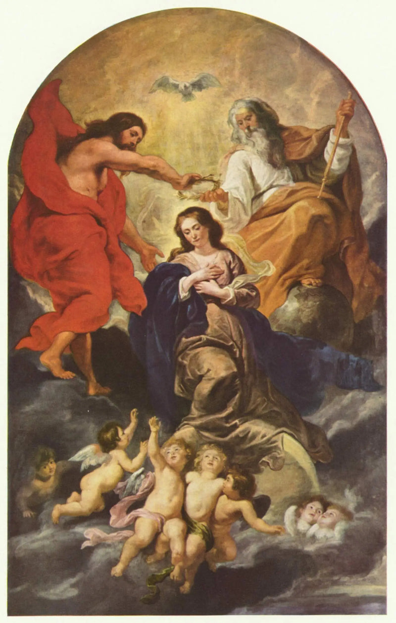 La coronazione della Vergine - Peter Paul Rubens