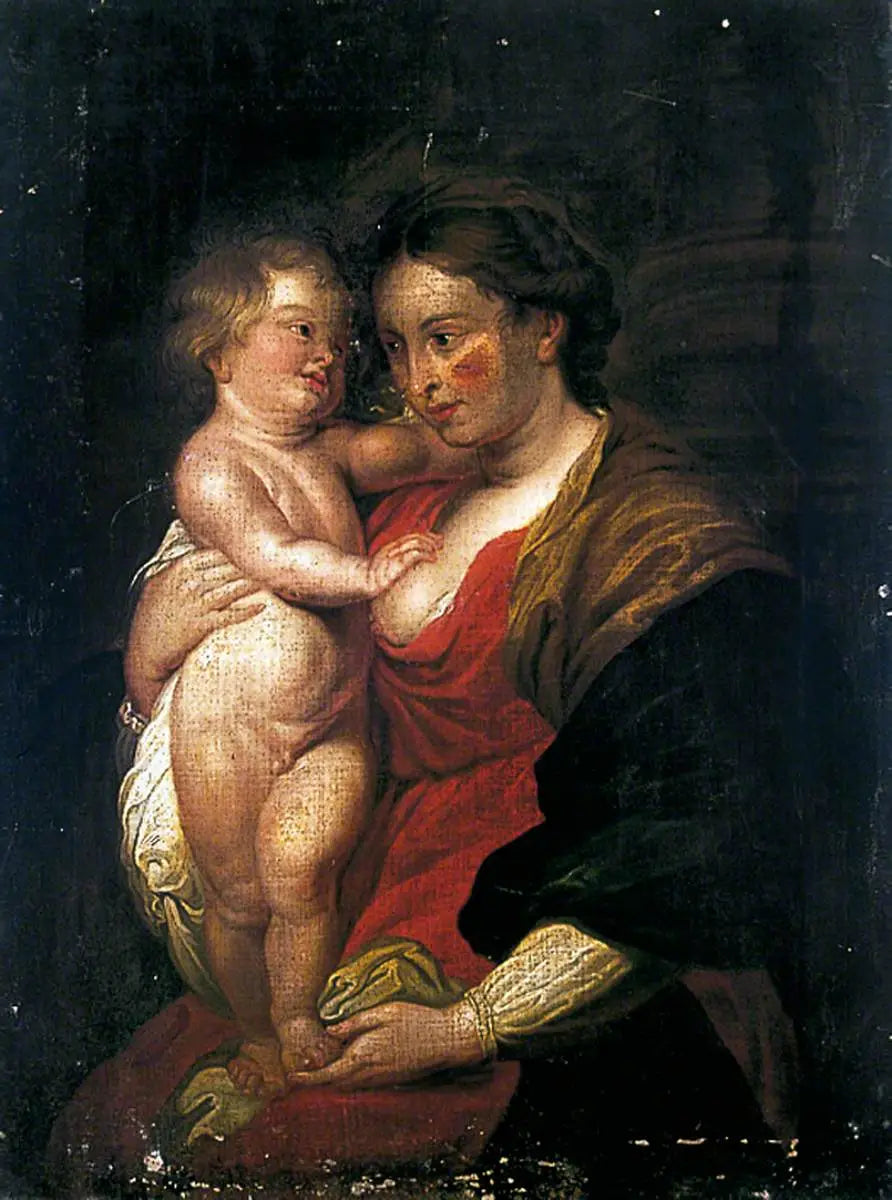 Vierge à l’Enfant - Peter Paul Rubens - Alpha Reproduction