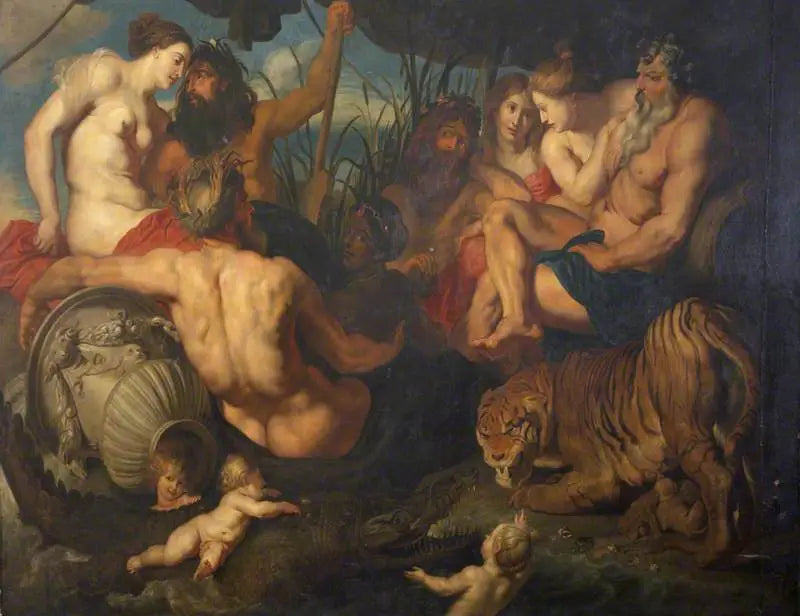 Les quatre coins du monde - Peter Paul Rubens - Alpha Reproduction