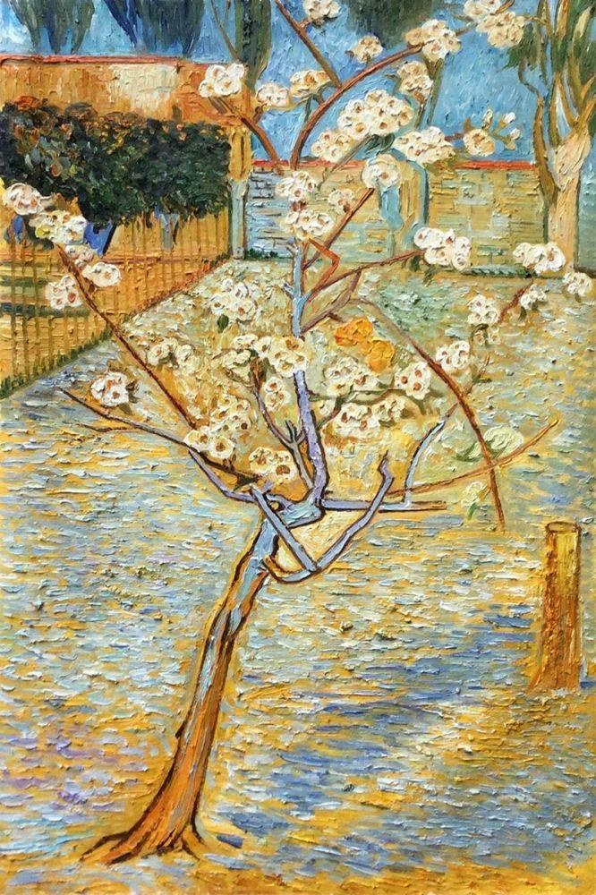 🍐 Piccolo pero in fiore – Vincent van Gogh (1888)