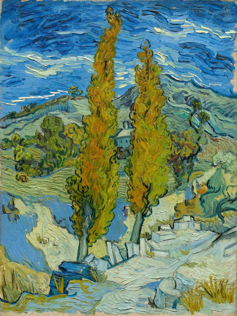 Pioppi a Saint-Rémy - Vincent van Gogh