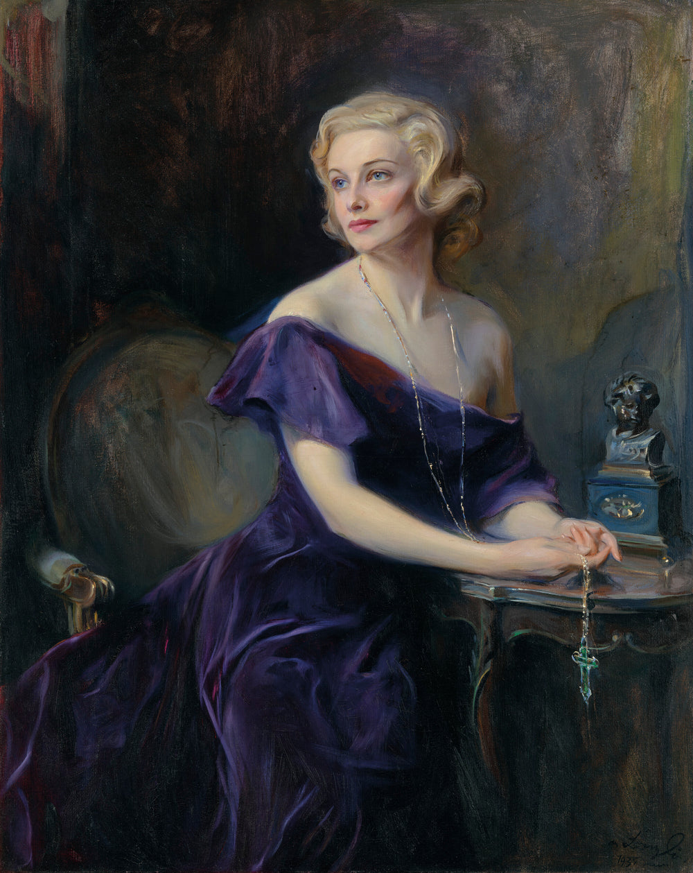Ritratto della signora Philip Astley, nata Madeleine Carroll - Philip de Laszlo