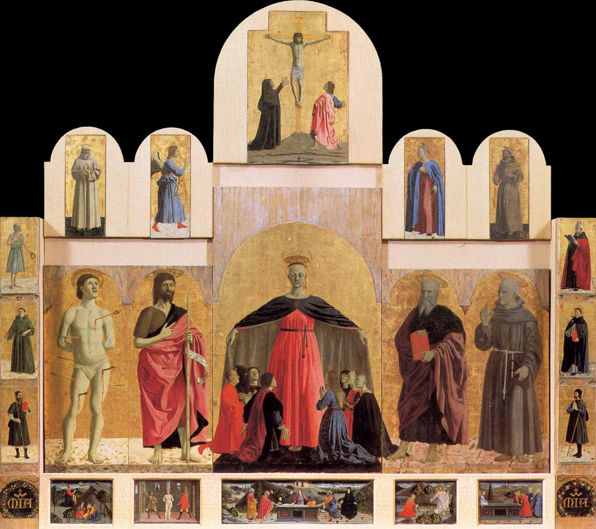Madonna della Misericordia - Piero della Francesca - Alpha Reproduction