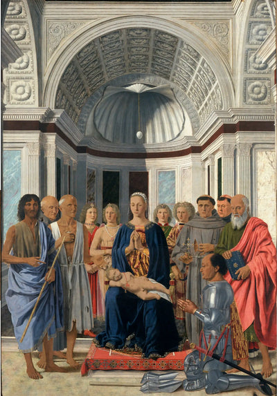 La Conversation sacrée - Piero della Francesca - Alpha Reproduction