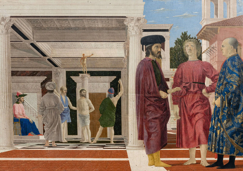 La Flagellazione del Cristo - Piero della Francesca