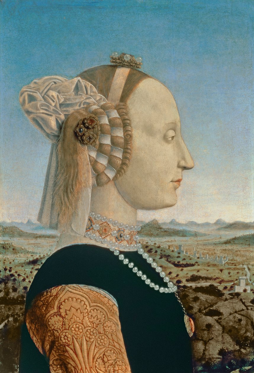 Ritratto di Battista Sforza – Piero della Francesca