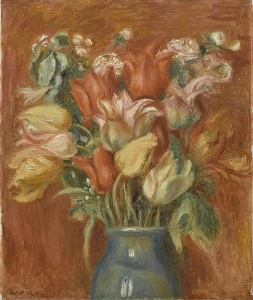 Bouquet di tulipani - Pierre-Auguste Renoir