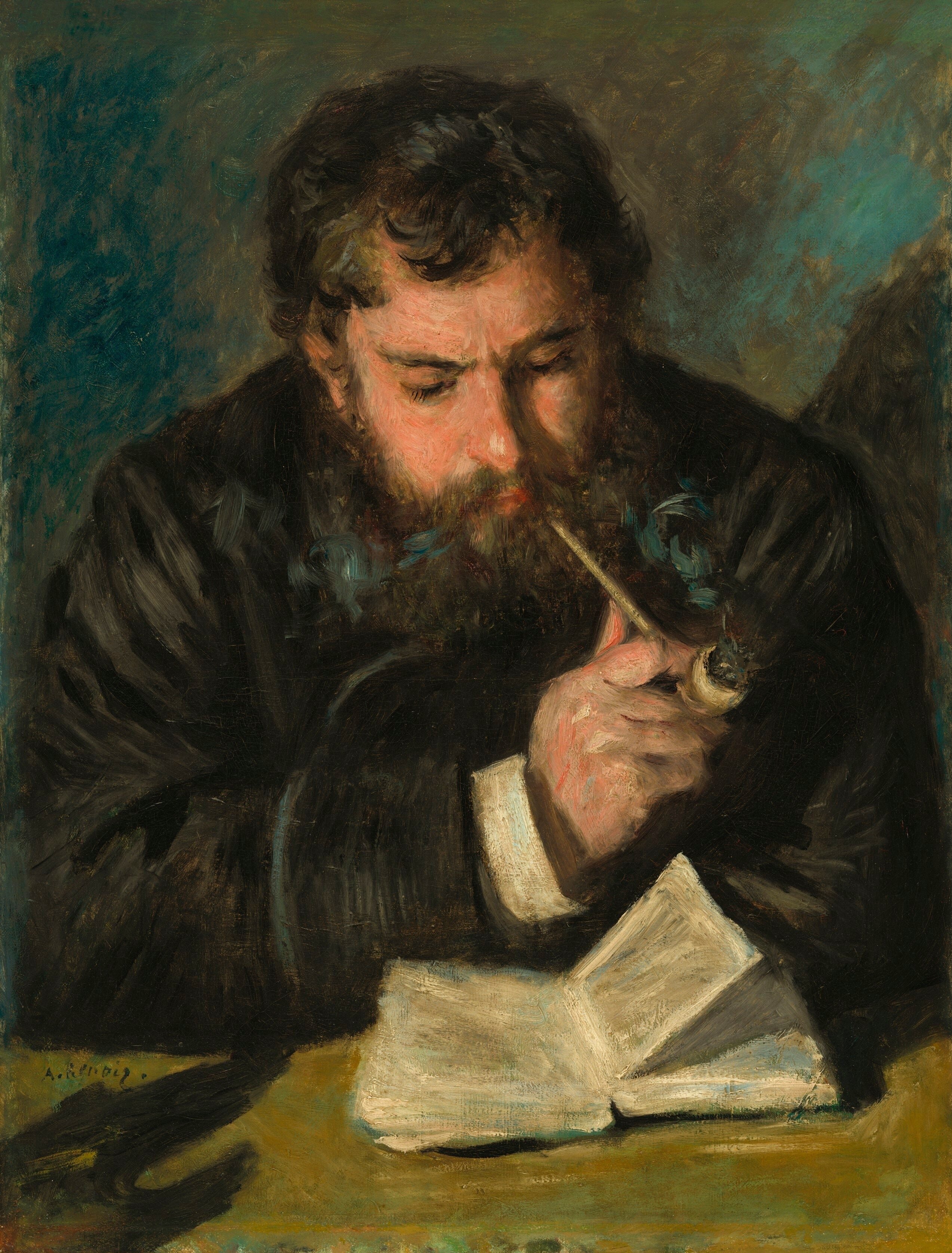 Reproduction du tableau « Claude Monet - Pierre-Auguste Renoir » par Alpha Reproduction en peinture à l’huile