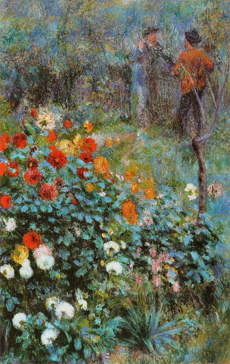 Il giardino di rue Cortot, Montmartre - Pierre-Auguste Renoir