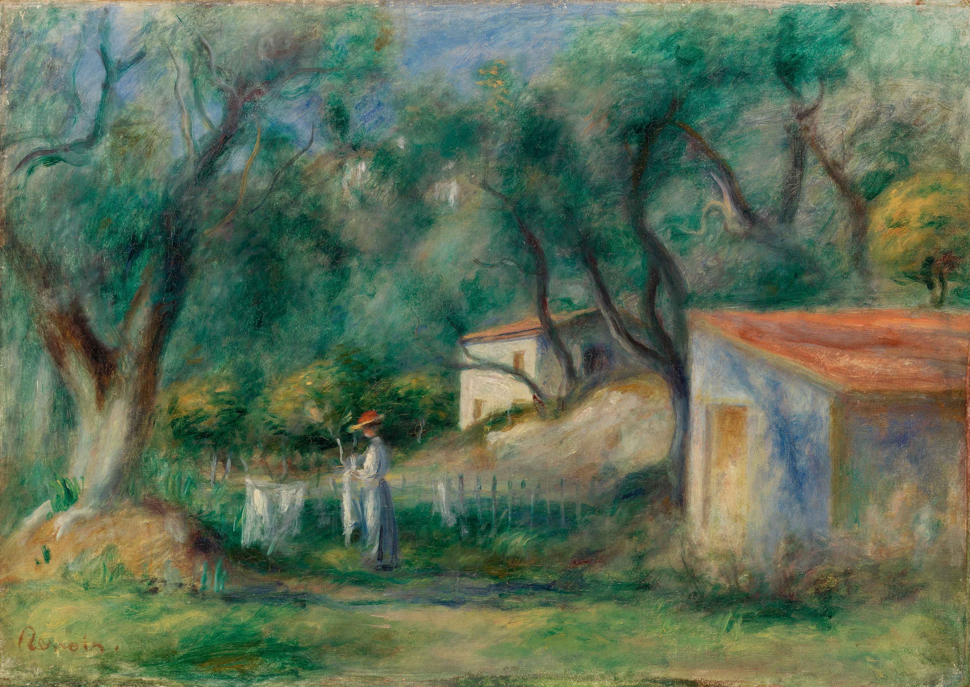 Reproduction du tableau « Le Cannet - Pierre-Auguste Renoir » par Alpha Reproduction en peinture à l’huile