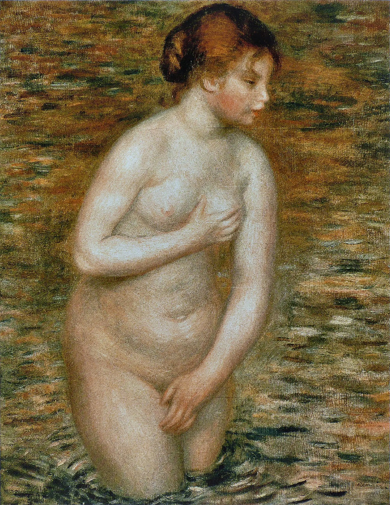 Nu nell'acqua - Pierre-Auguste Renoir