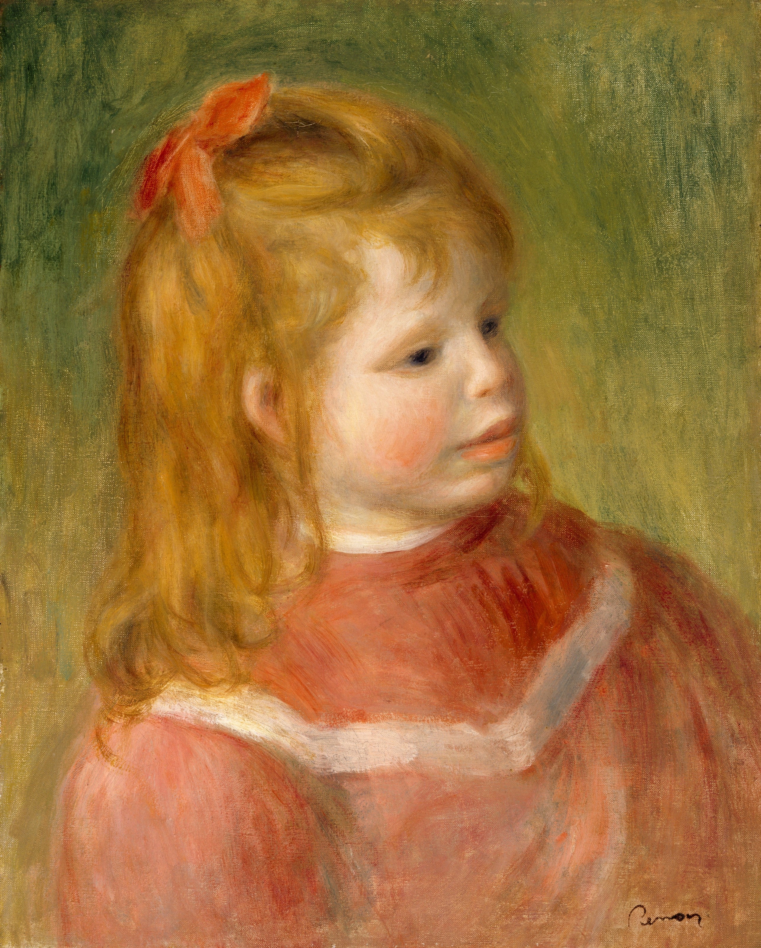 Reproduction du tableau « Portrait de Jean - Pierre-Auguste Renoir » par Alpha Reproduction en peinture à l’huile
