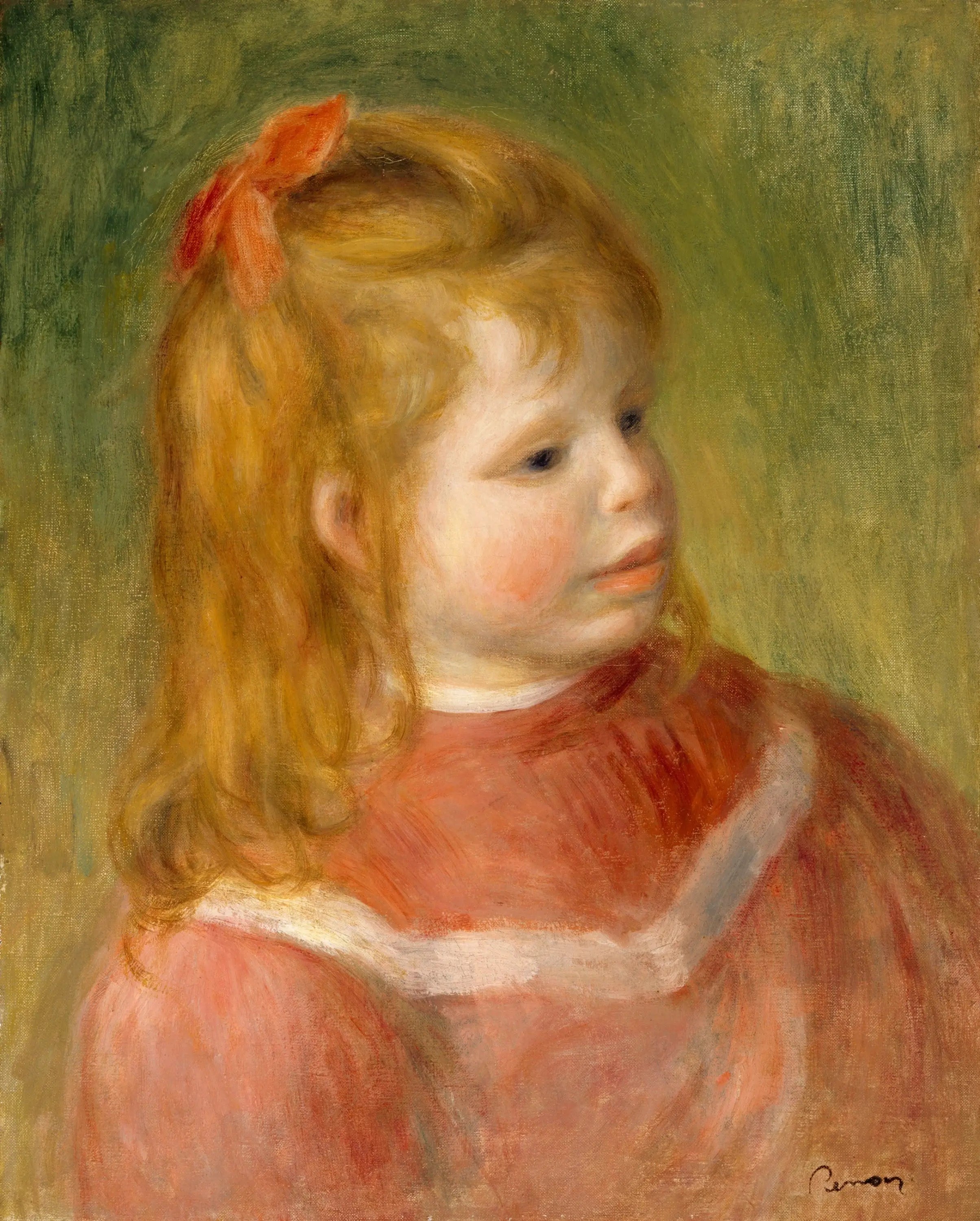 Reproduction du tableau « Portrait de Jean - Pierre-Auguste Renoir » par Alpha Reproduction en peinture à l’huile
