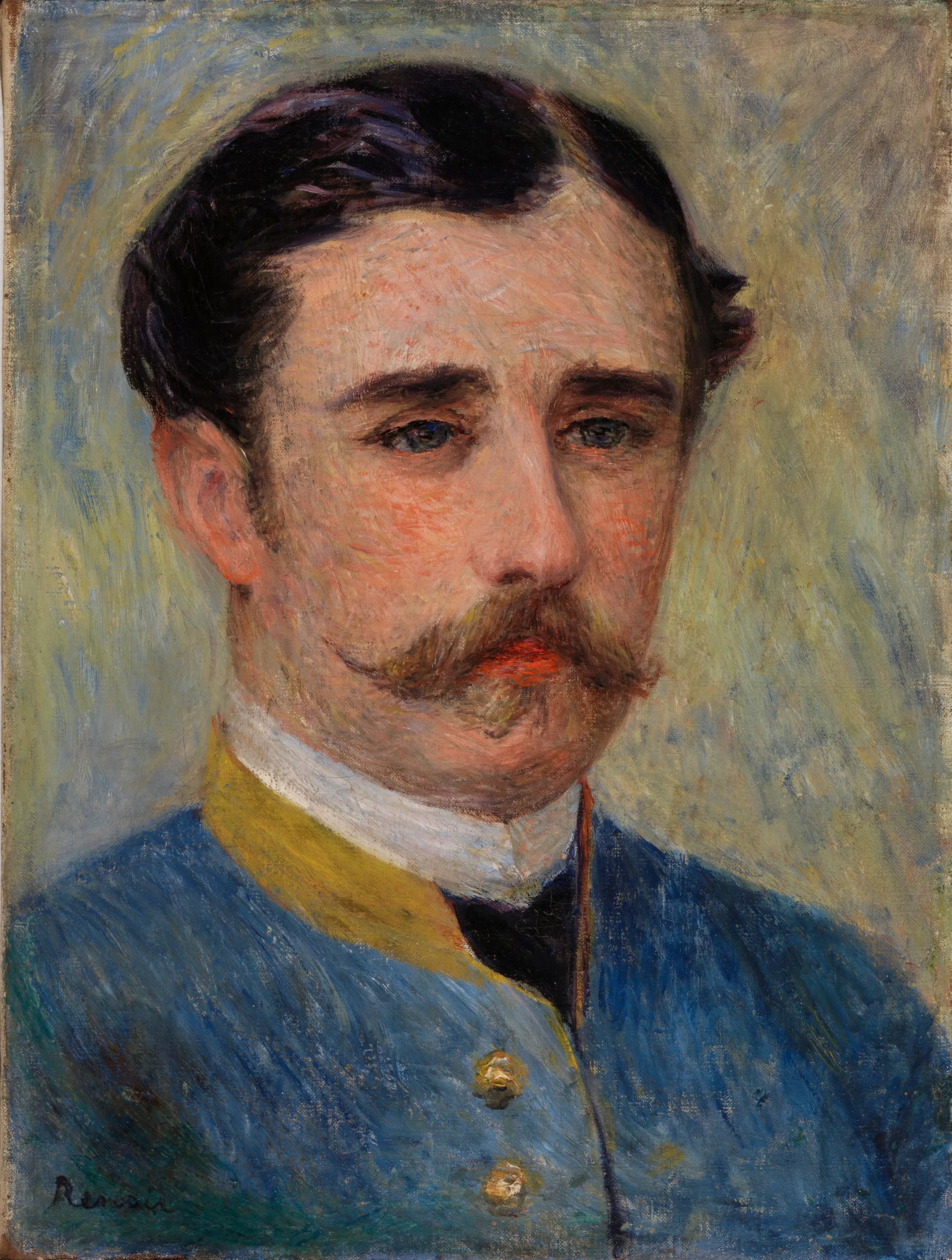 Reproduction du tableau « Portrait d'homme (Monsieur Charpentier) - Pierre-Auguste Renoir » par Alpha Reproduction en peinture à l’huile
