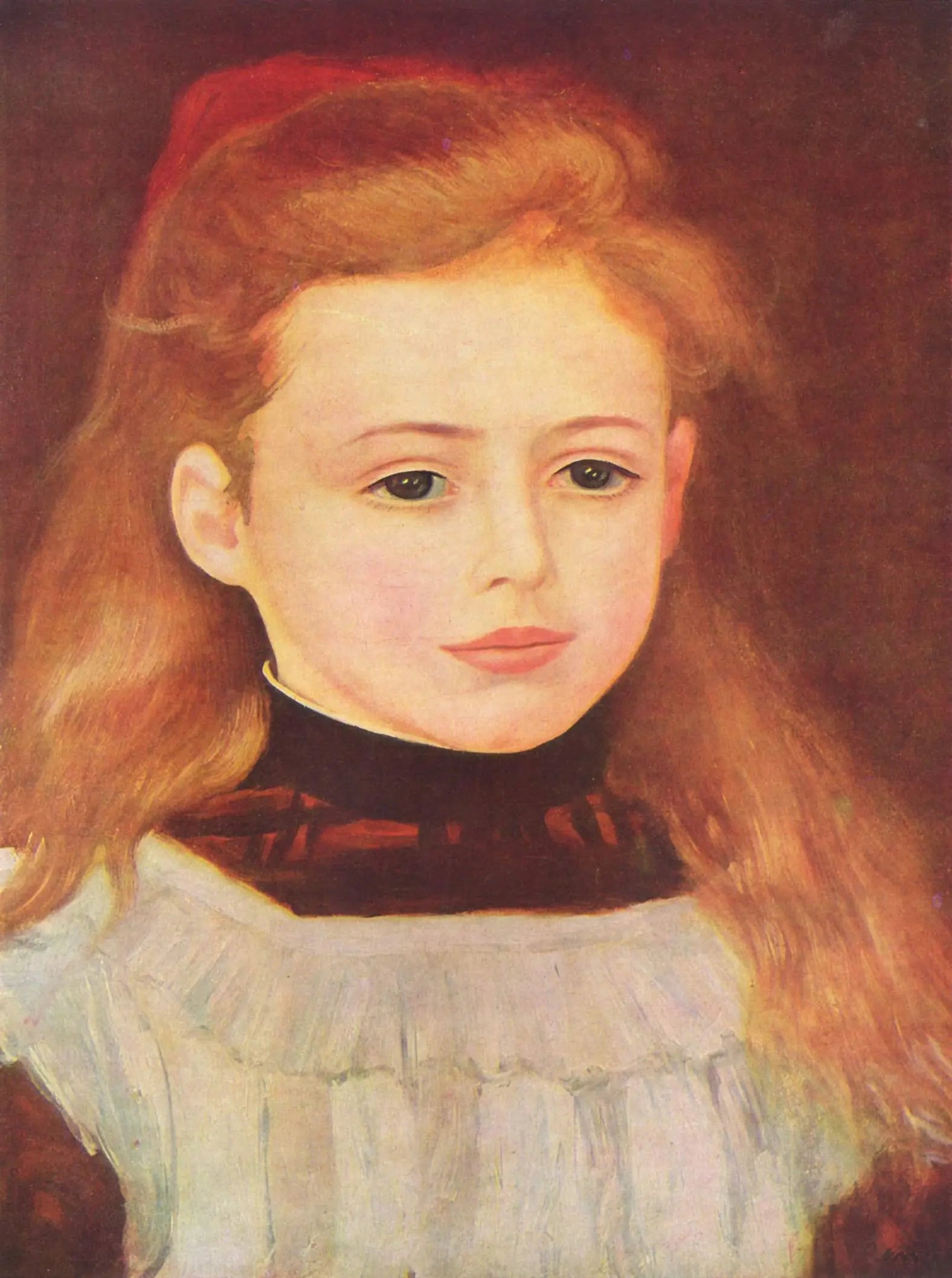 Reproduction du tableau « Portrait de Lucie Bérard - Pierre-Auguste Renoir » par Alpha Reproduction en peinture à l’huile
