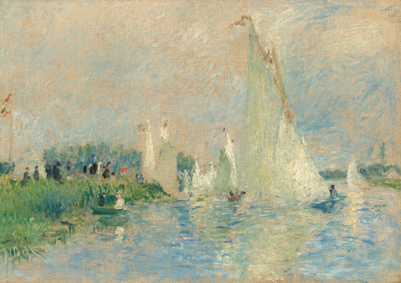 Regate ad Argenteuil - Pierre-Auguste Renoir