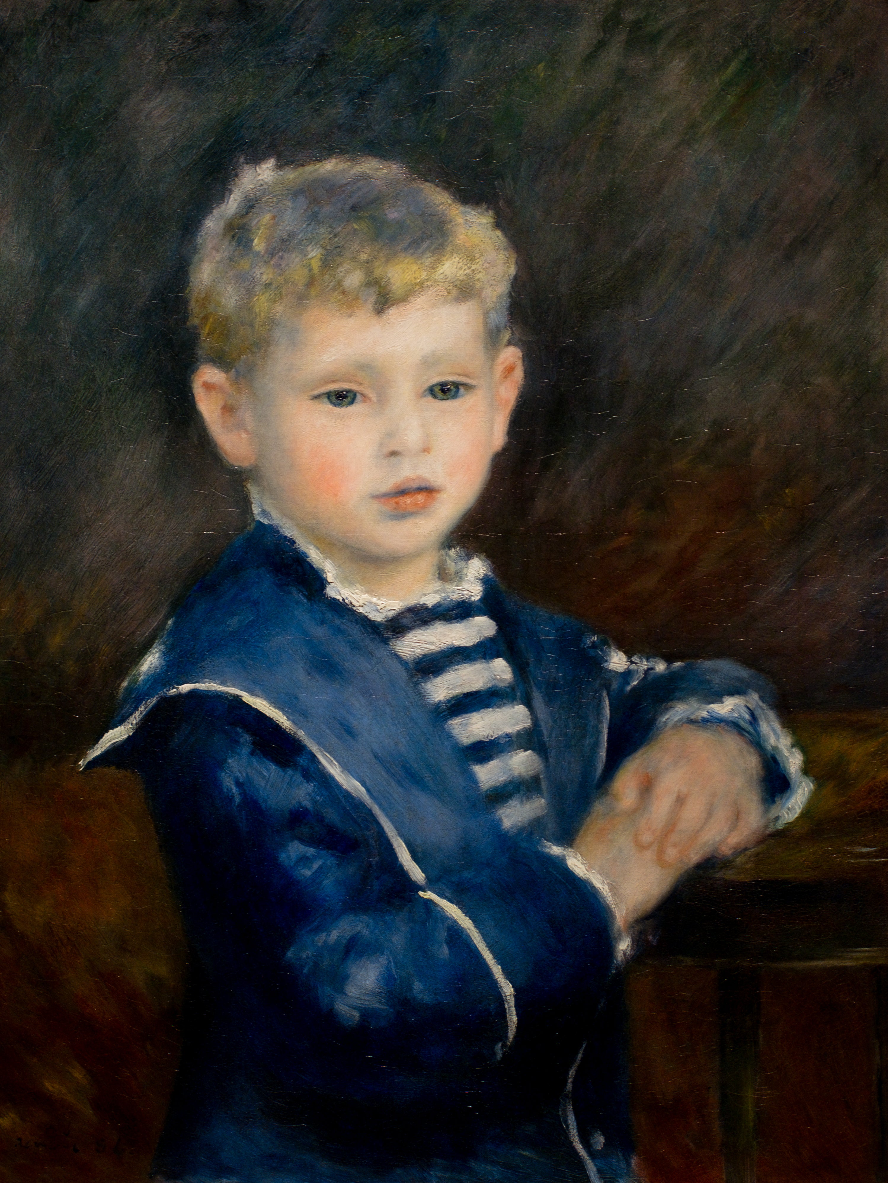 Reproduction du tableau « Portrait de Paul Haviland - Pierre-Auguste Renoir » par Alpha Reproduction en peinture à l’huile