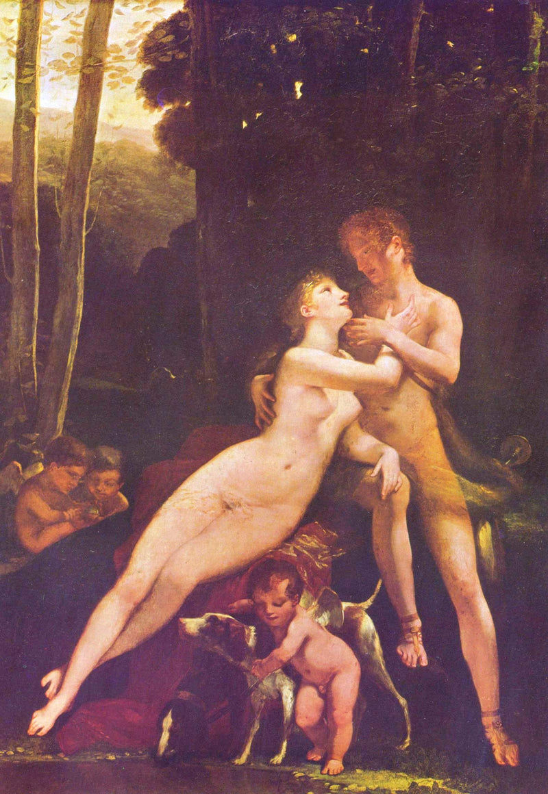 Venus and Adonis - Pierre-Paul Prud'hon