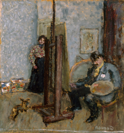 Reproduction du tableau « L'atelier du peintre - Pierre Bonnard » par Alpha Reproduction en peinture à l’huile