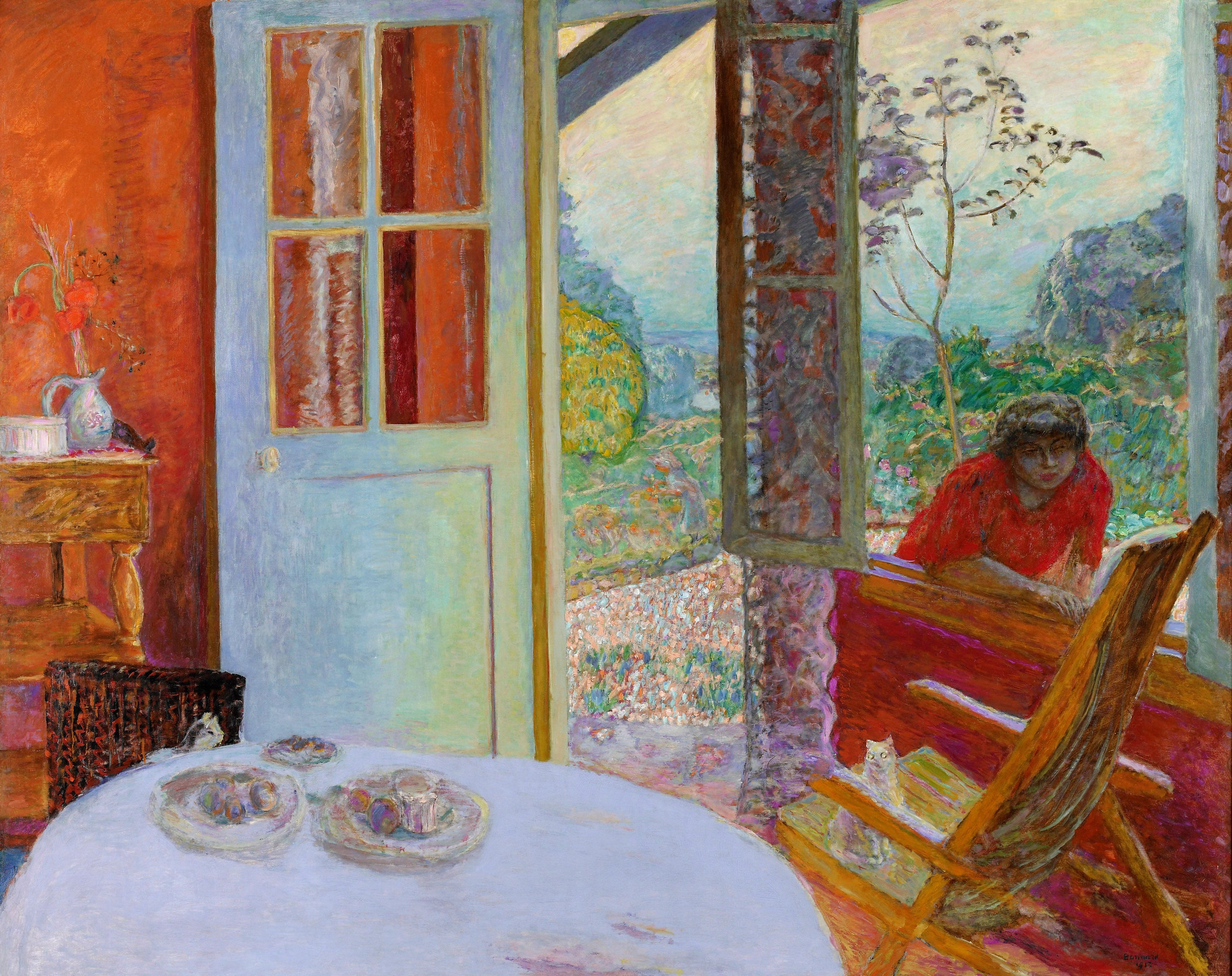 Reproduction du tableau « Salle à manger à la campagne - Pierre Bonnard » par Alpha Reproduction en peinture à l’huile