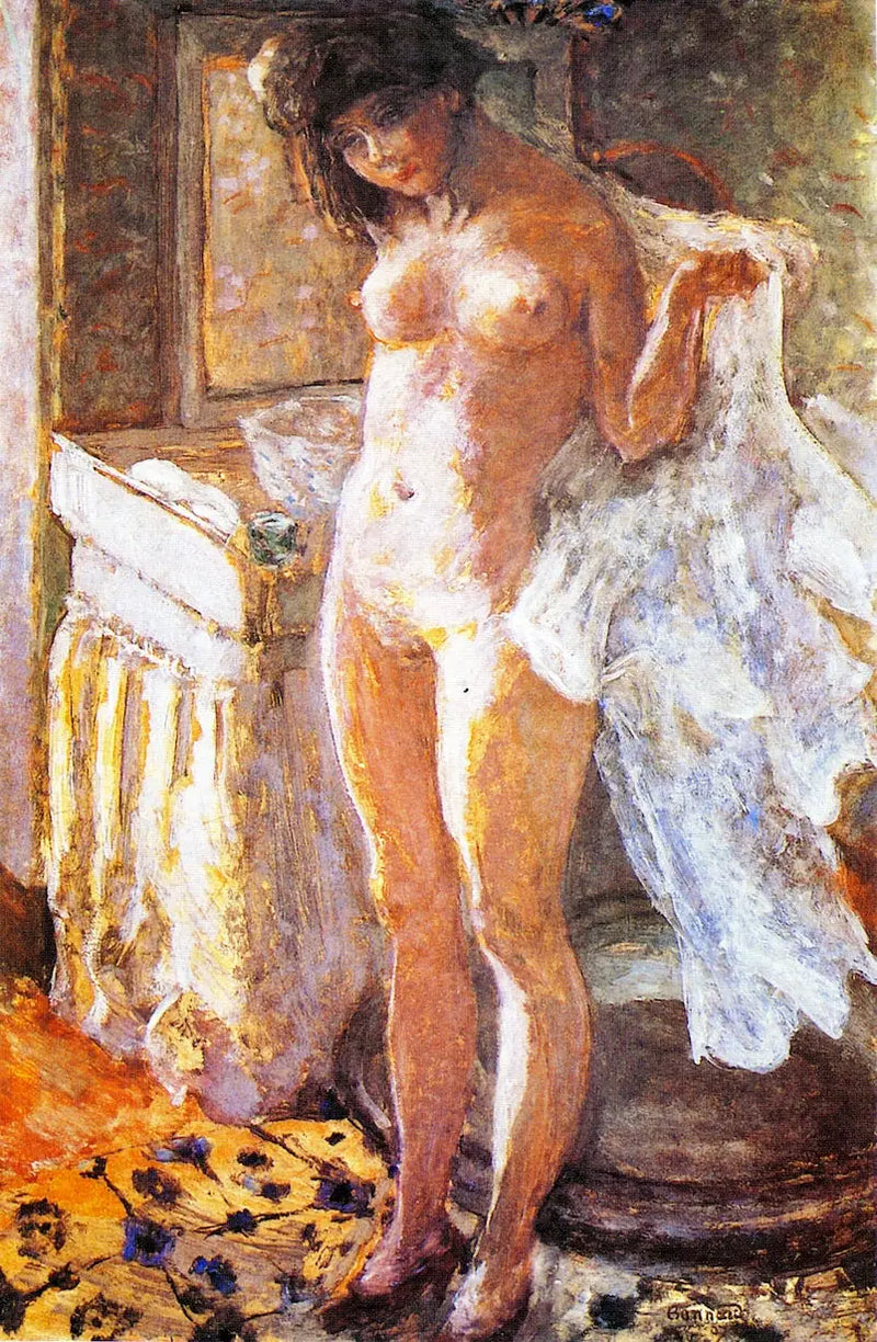 Nella toilette - Pierre Bonnard