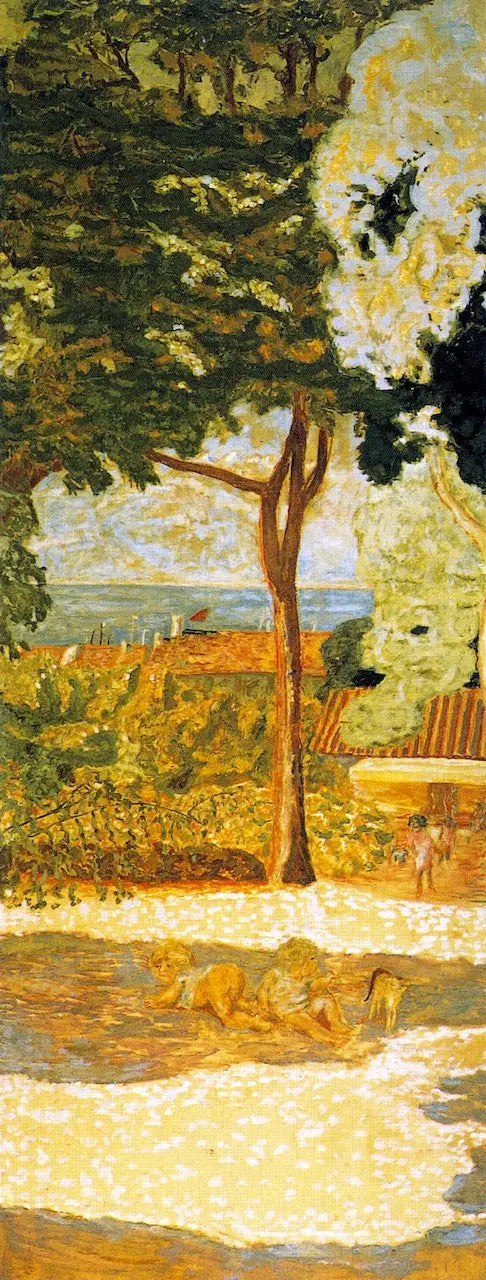 La Mediterranea. Trittico (pannello centrale) - Pierre Bonnard