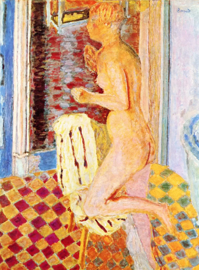 Nudo sulla sedia - Pierre Bonnard